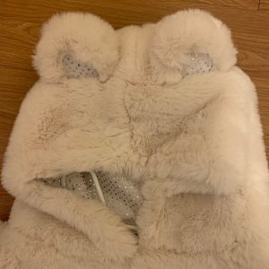 Dolls Kill bear crop hoodie